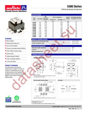 53100C datasheet  